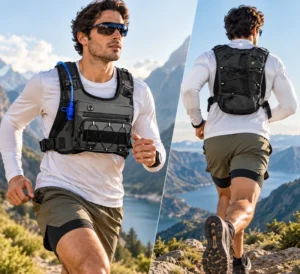 chaleco para correr de hidratación